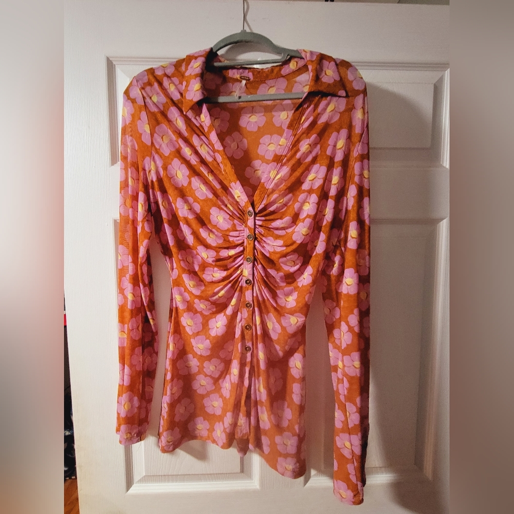 Free People Lucky Shirtee